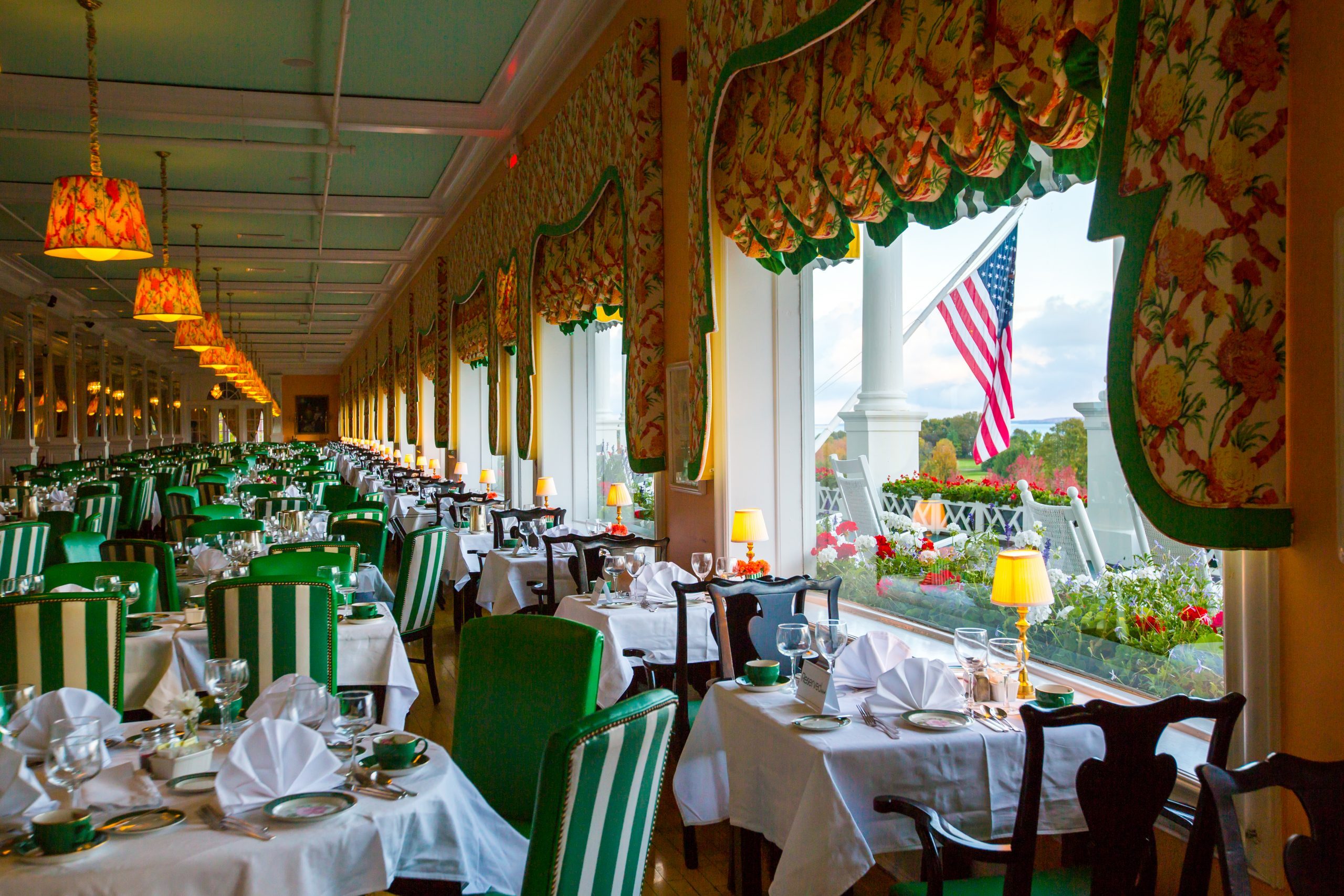 The Grand Hotel Main Dining Room Mackinac Island