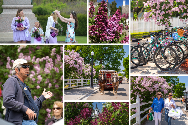 2023 Mackinac Island Lilac Festival - Mackinac Island Tourism Bureau