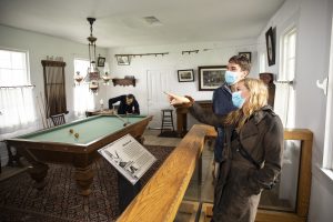 Mackinac Island’s historic Fort Mackinac features 14 original buildings that date as far back as 1780.