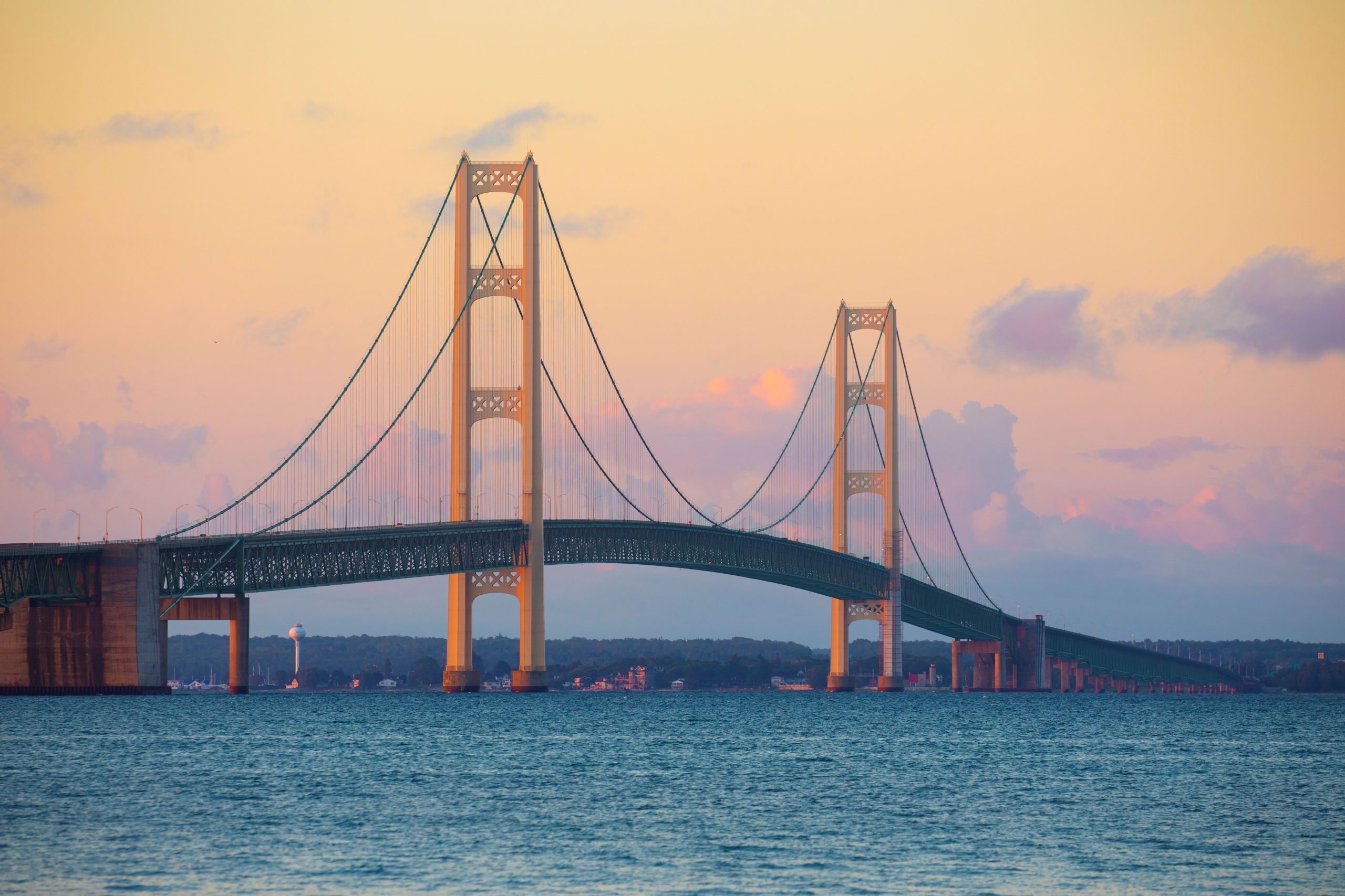 Mackinac Bridge Sunrise - Mackinac Island Tourism Bureau