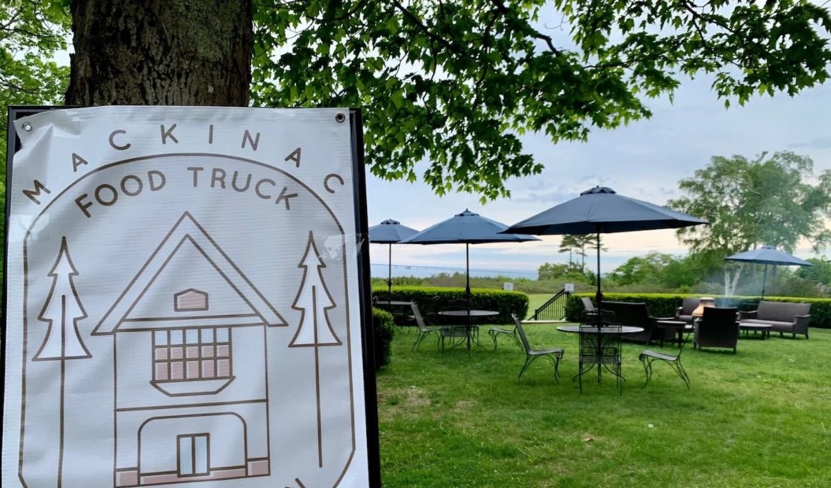 Mackinac Food Truck & Beer Garden at the Inn at Stonecliffe is a new addition to the diverse dining scene on Mackinac Island.